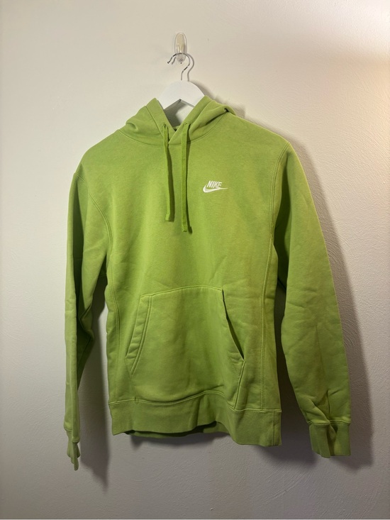 Nike Tops - Nike Lime Green Pullover Hoodie Size XS